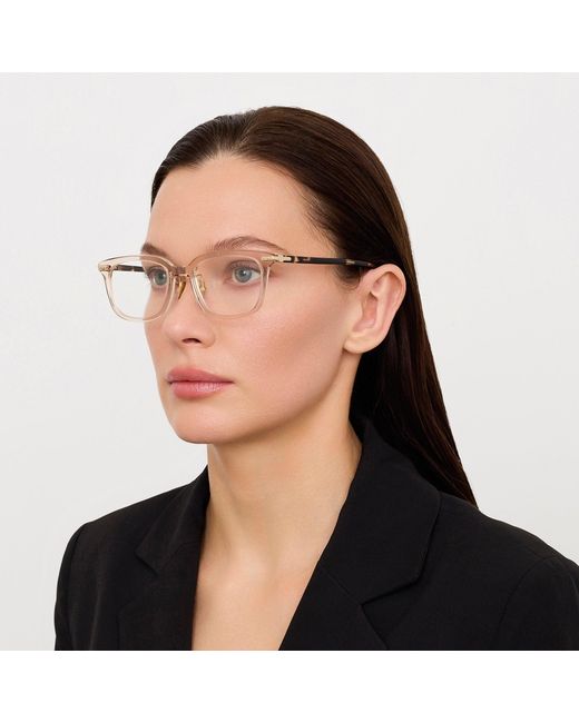 Linda Farrow Metallic Diller Optical