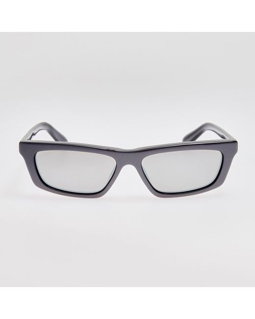 Jacquemus Gray Trapezi Sunglasses