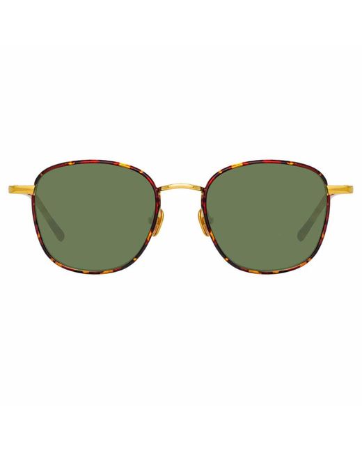 Linda Farrow Multicolor Trouper C2 Square Sunglasses for men
