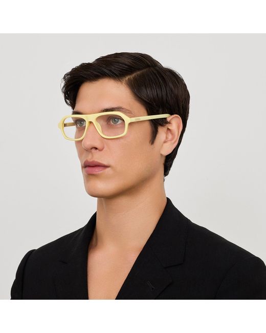 Jacquemus Metallic Becane Optical