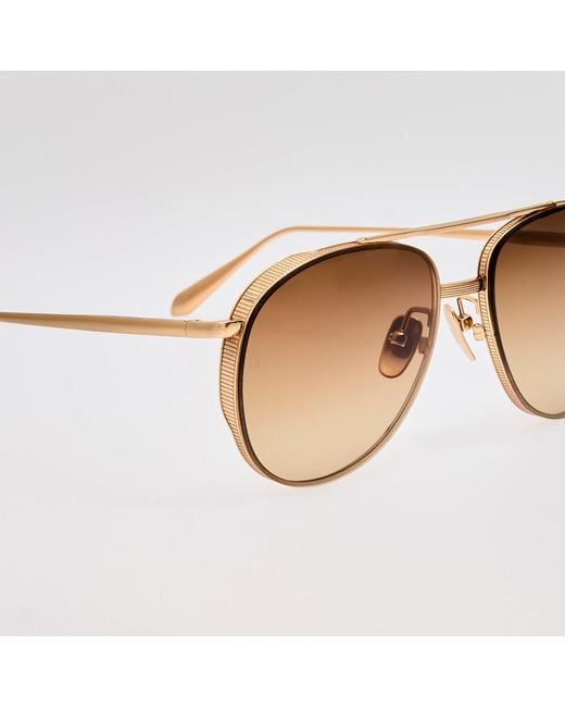 Linda Farrow Brown Meret Sunglasses