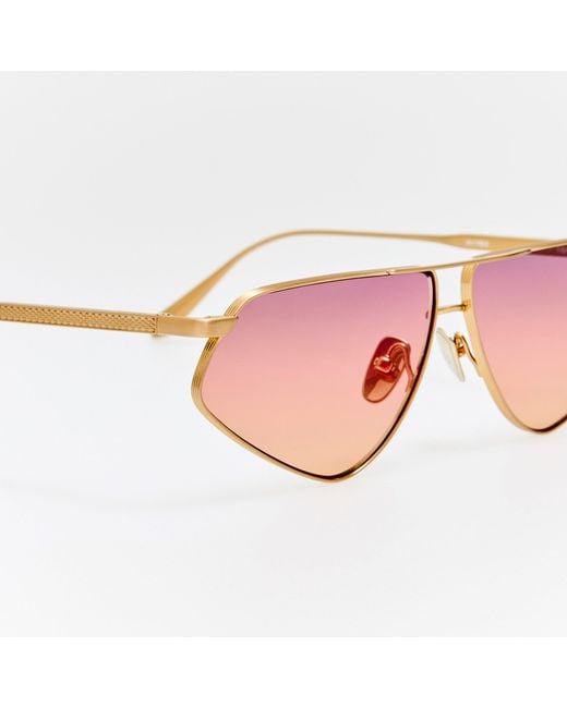 Linda Farrow Pink Tarian Sunglasses
