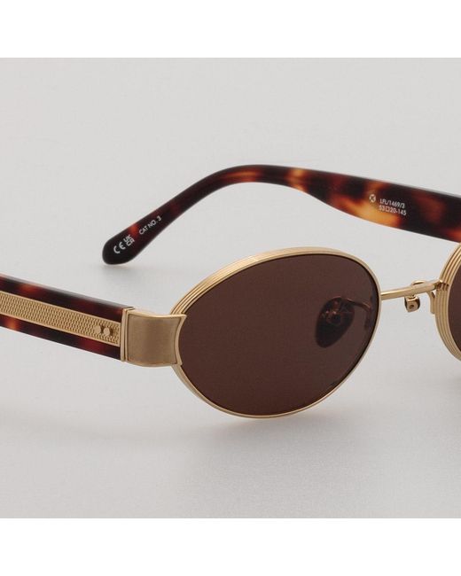 Linda Farrow Brown Men's Sadie Sunglasses