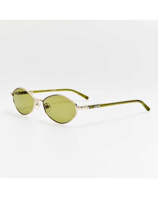 Jacquemus Yellow Sirocco Sunglasses
