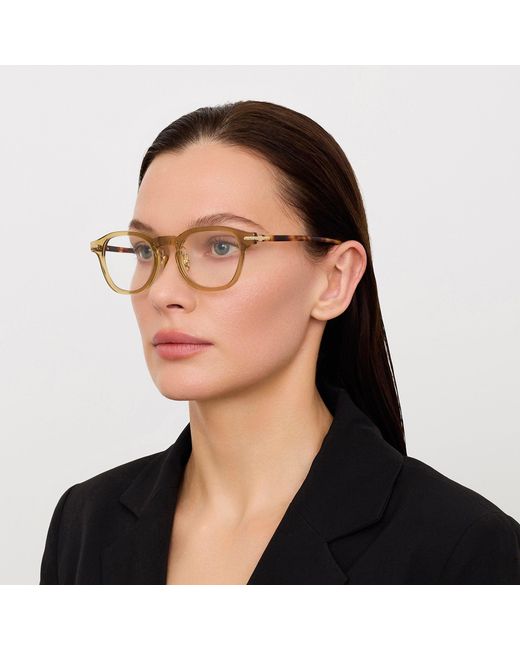 Linda Farrow Metallic Nouvel Optical
