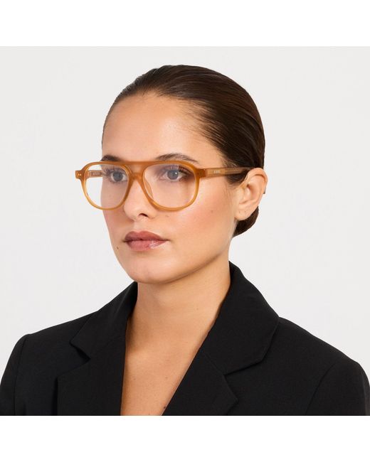 Jacquemus Brown Altu Optical