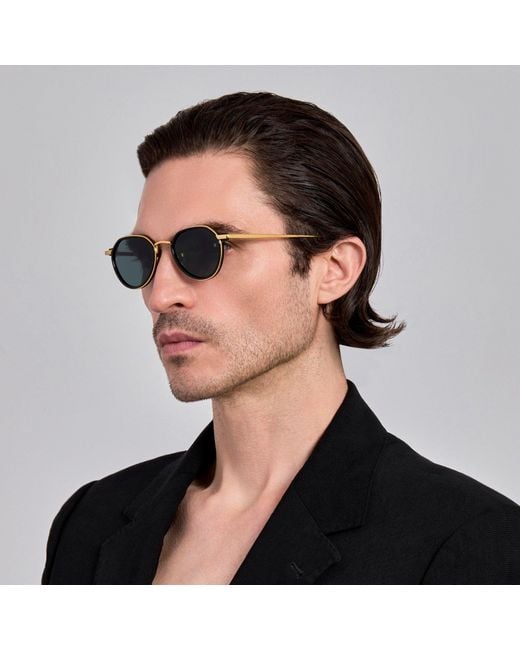 Linda Farrow Brown Dellal Sunglasses