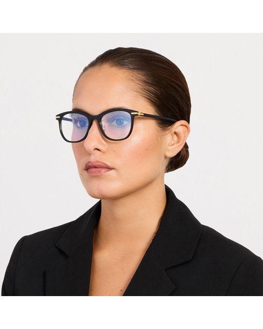 Linda Farrow Brown Vanta Optical