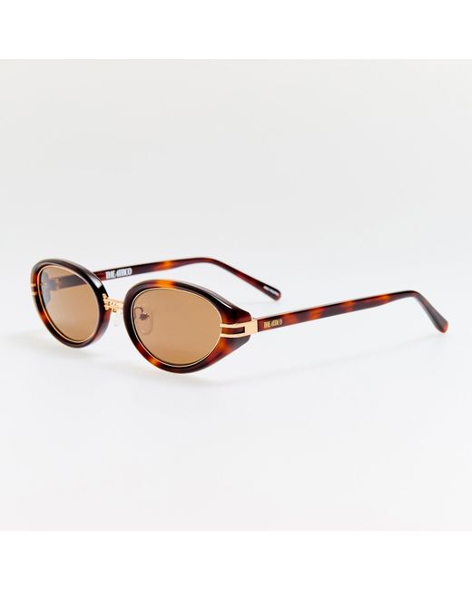 Attico Ambra oval sunglasses The Attico Ambra Sunglasses | Shopbop main image 4