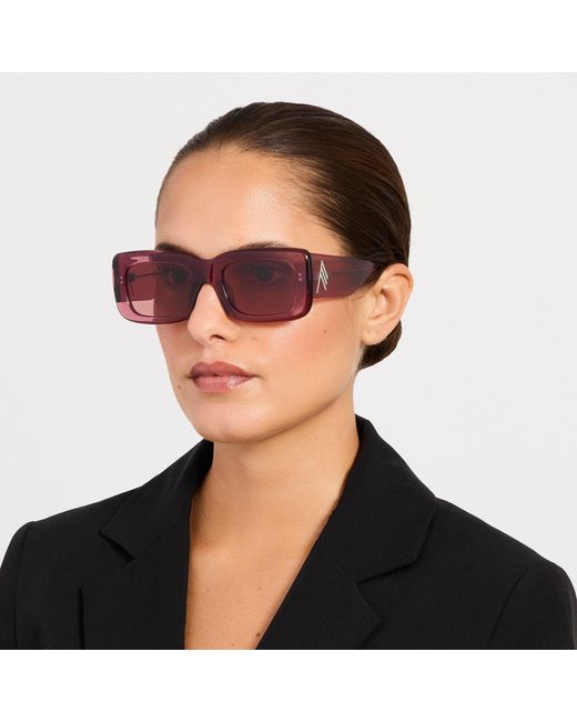 The Attico Pink Marfa Sunglasses