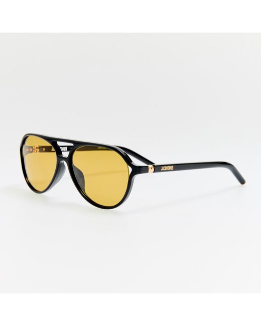 Jacquemus Brown Pastro Sunglasses