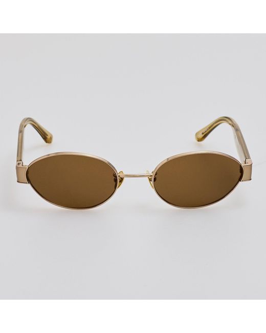 Linda Farrow Brown Sadie Sunglasses