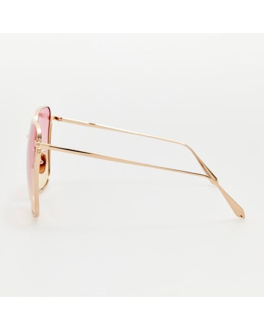 Linda Farrow Brown Camry Sunglasses
