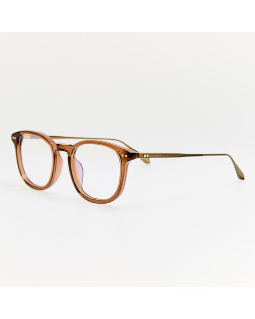 Linda Farrow Brown Pax Optical