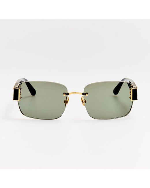 Linda Farrow Brown Jessica Sunglasses