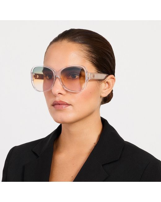 Linda Farrow Multicolor Blair Sunglasses