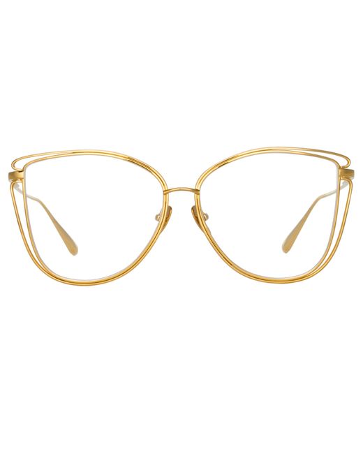 Linda Farrow Brown Dinah Optical Frame