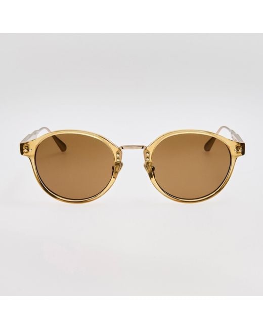 Linda Farrow Brown Marco Sunglasses