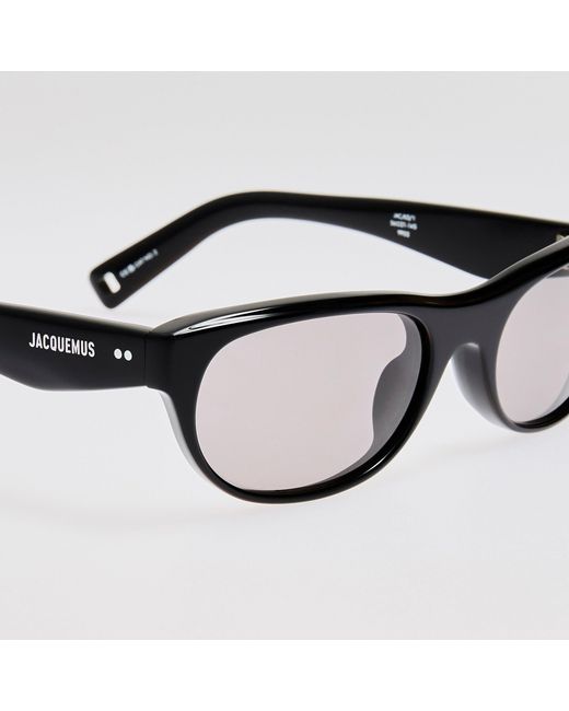 Jacquemus Black Sole Angular D-frame