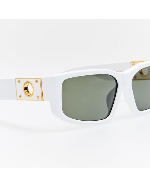 Linda Farrow Green Carmela Sunglasses