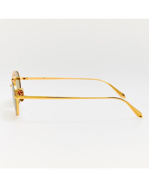 Linda Farrow Brown Arden Sunglasses