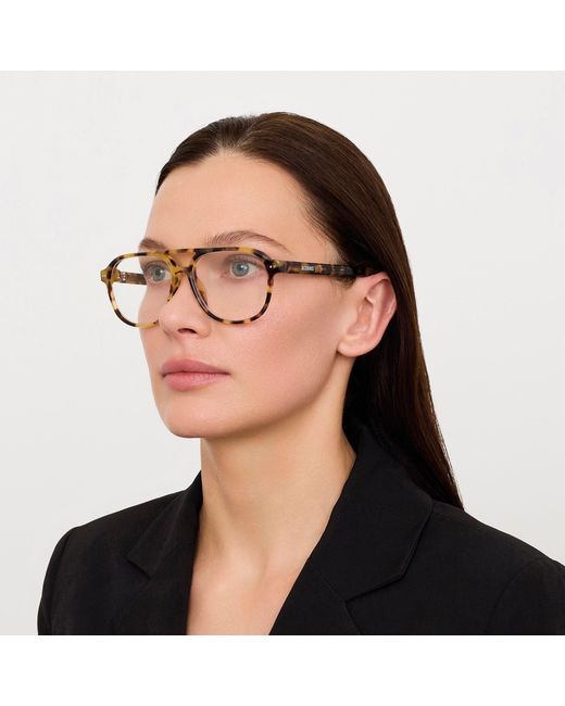 Jacquemus Brown Altu Optical