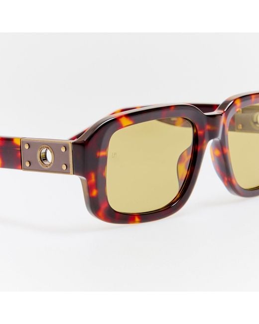Linda Farrow Brown Delmare Sunglasses