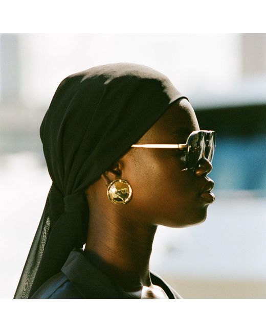 Linda Farrow Brown Taya Sunglasses