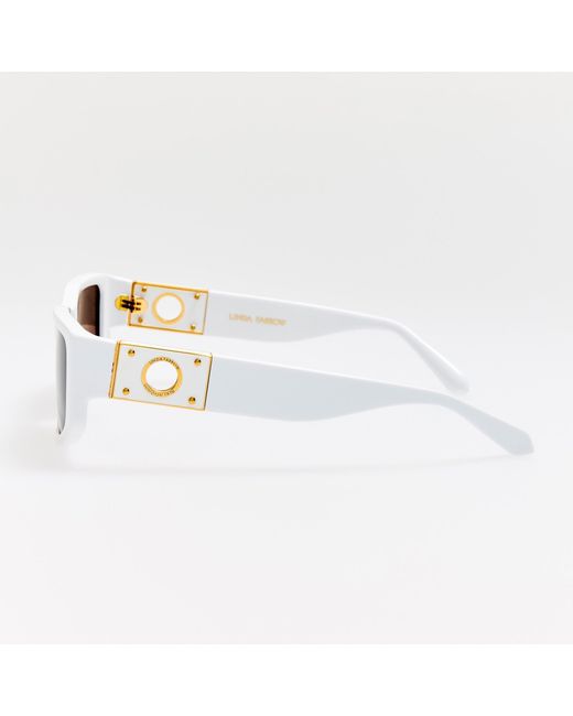 Linda Farrow Green Carmela Sunglasses