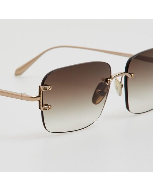 Linda Farrow Black Sasha Sunglasses