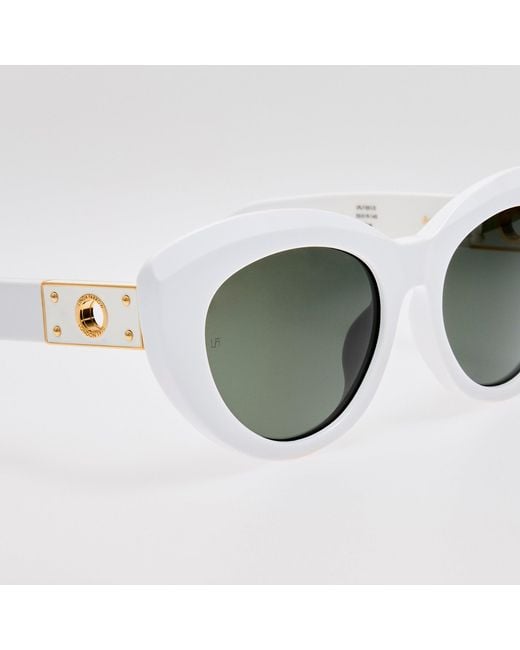 Linda Farrow Brown Anna Sunglasses