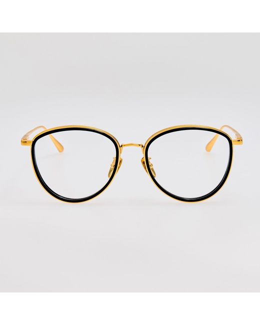 Linda Farrow Brown Dahlia Optical