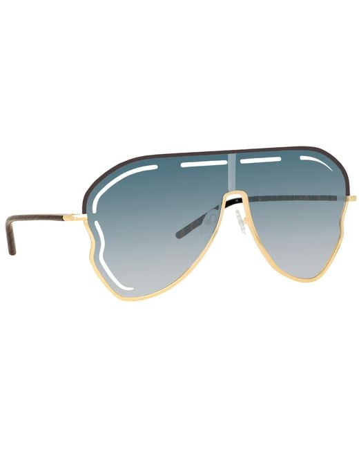 Matthew Williamson Blue Gardenia Sunglasses
