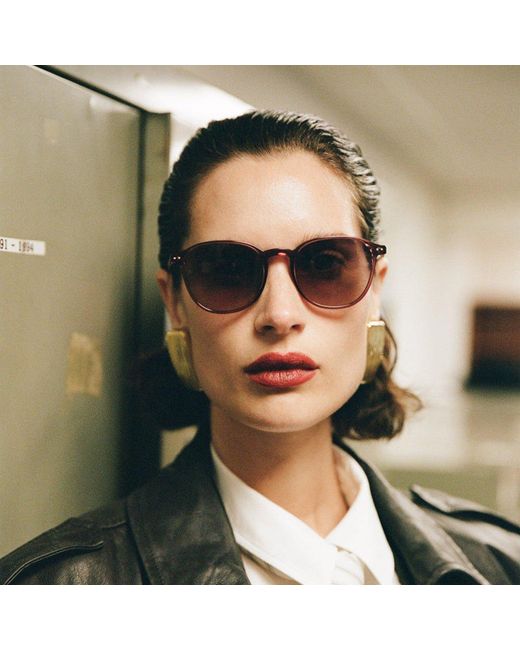 Linda Farrow Pink Stanley Sunglasses