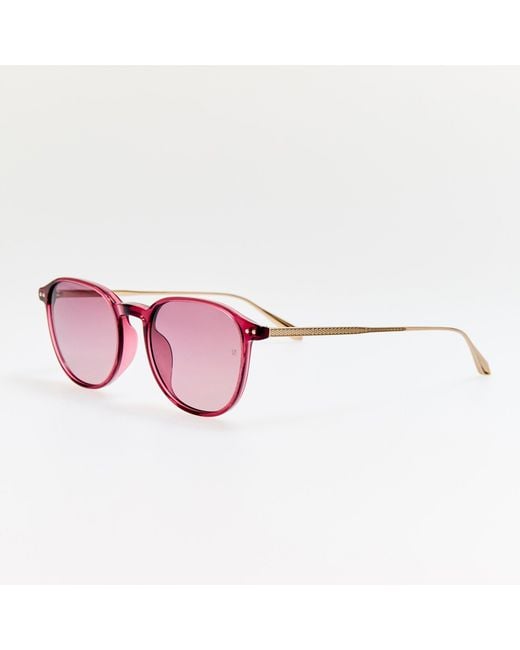Linda Farrow Pink Stanley Sunglasses