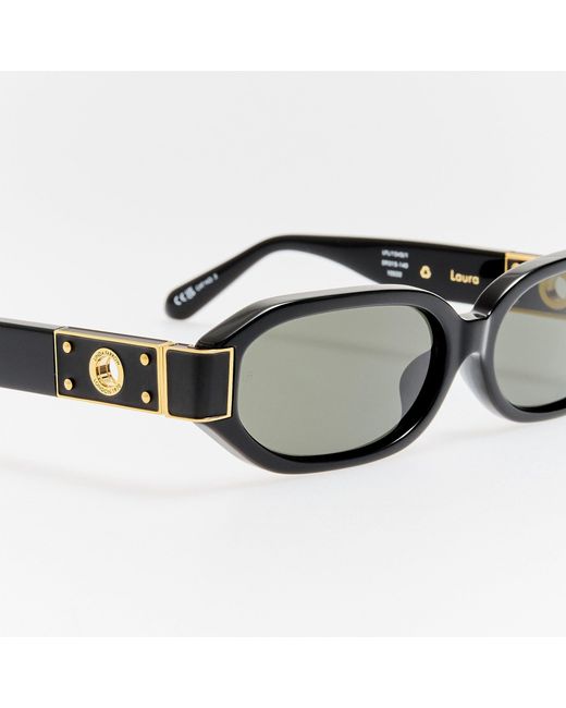 Linda Farrow Brown Laura Sunglasses