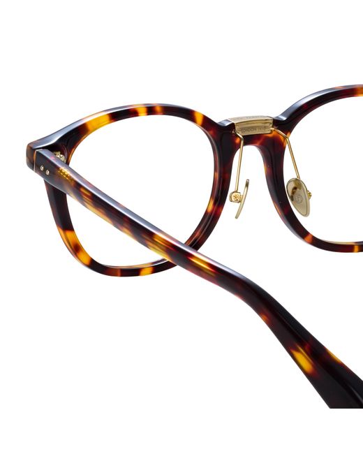 Linda Farrow Brown Powell Optical D-frame