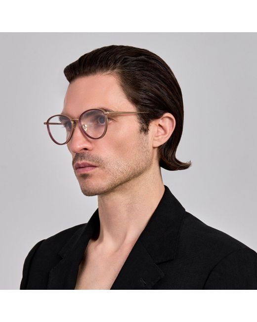 Linda Farrow Brown Dahlia Optical