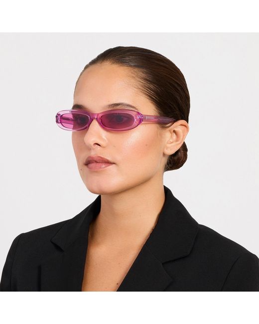 The Attico Pink Andrea Sunglasses