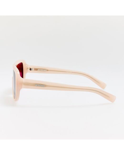 Jacquemus Brown Masco Sunglasses