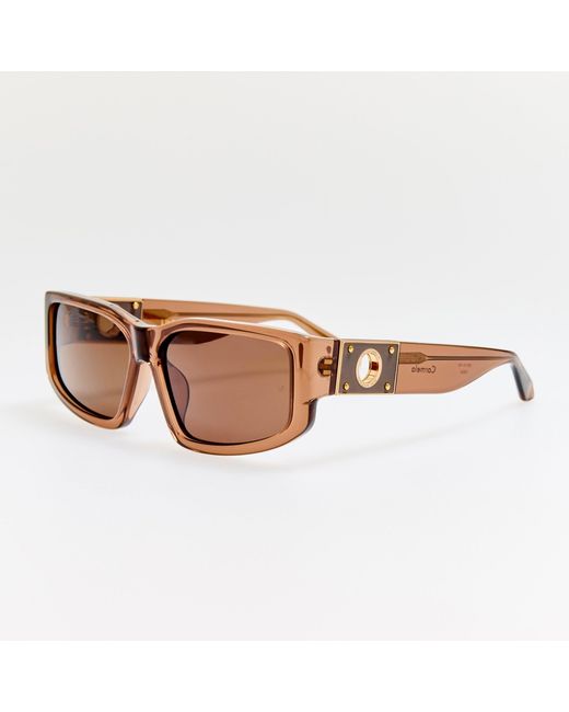 Linda Farrow Brown Carmela Sunglasses