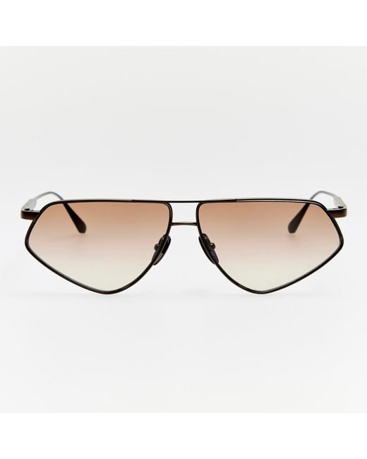 Linda Farrow Brown Tarian Sunglasses