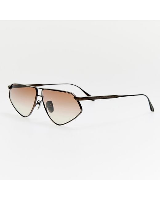 Linda Farrow Brown Tarian Sunglasses