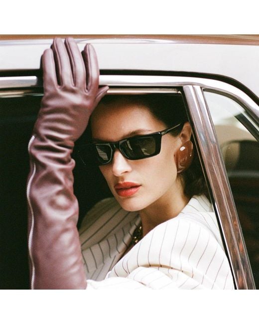 Linda Farrow Brown Lucia Sunglasses
