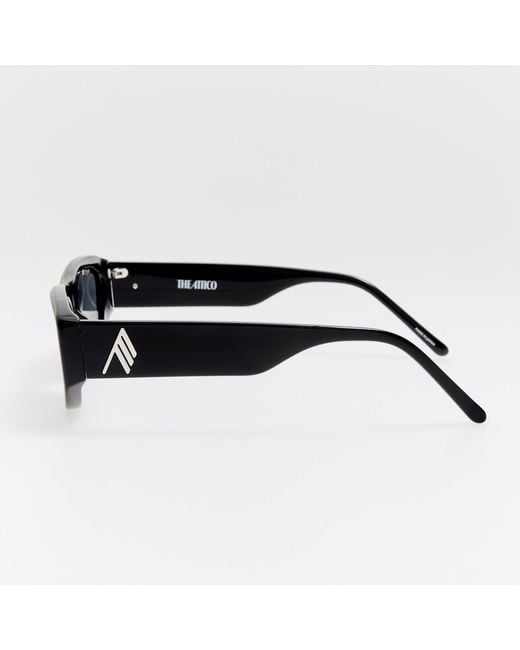 The Attico Multicolor Maya D-frame Sunglasses
