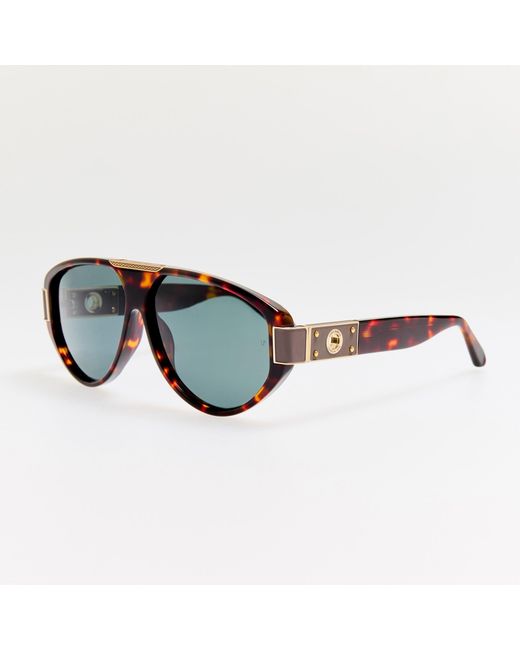Linda Farrow Brown Rowan Sunglasses