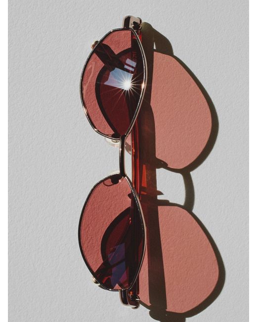 Jacquemus Pink Sirocco Sunglasses
