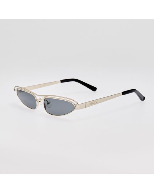 The Attico Blue Norma Sunglasses