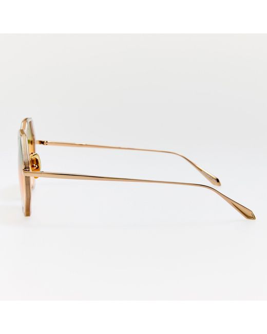 Linda Farrow Brown Coraline Sunglasses