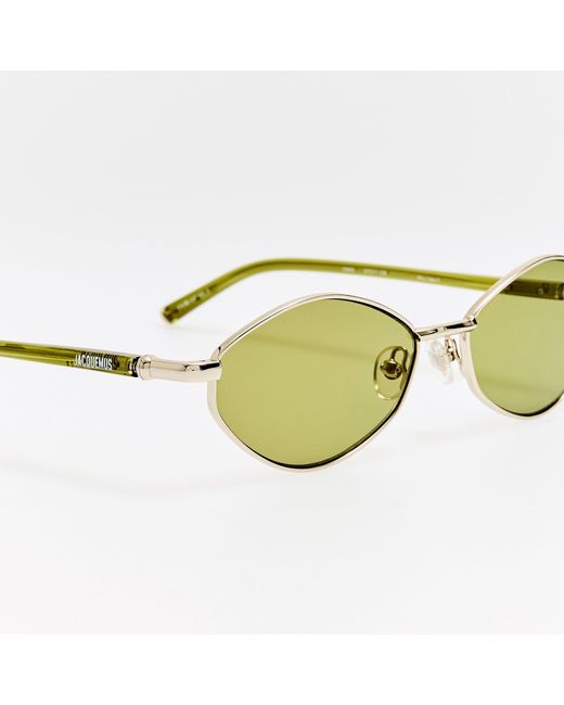 Jacquemus Yellow Sirocco Sunglasses